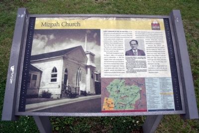Mizpah Church CRIEHT Marker image. Click for full size.