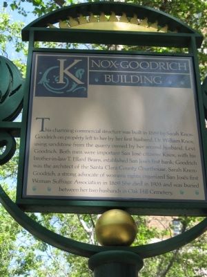 Knox-Goodrich Building Marker image. Click for full size.