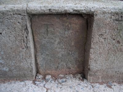 Close View of Thomas Braxton's Marker image. Click for full size.