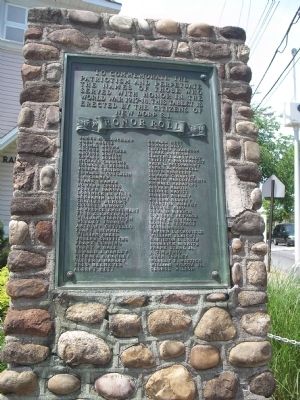 New Dorp, S.I. Honor Roll Marker image. Click for full size.