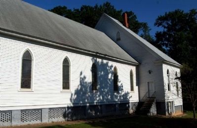Pelzer Presbyterian Church -<br>North Side image. Click for full size.