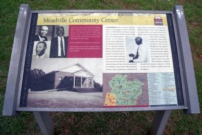 Meadville Community Center CRIEHT Marker. Click for full size. Meadville Community Center CRIEHT Marker image. Click for full size.