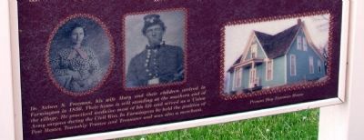 Dr. and Mrs. Freeman / Present Day Freeman House - Displayed on Left Panel image. Click for full size.