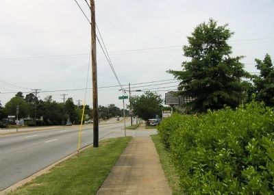 Wide view of the Guilford County Health Department Marker. Click for full size. Wide view of the Guilford County Health Department Marker image. Click for full size.