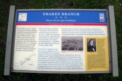 Drakes Branch CWT Marker. Click for full size. Drakes Branch CWT Marker image. Click for full size.