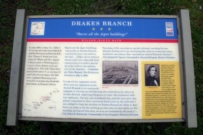 Drakes Branch CWT Marker image. Click for full size.