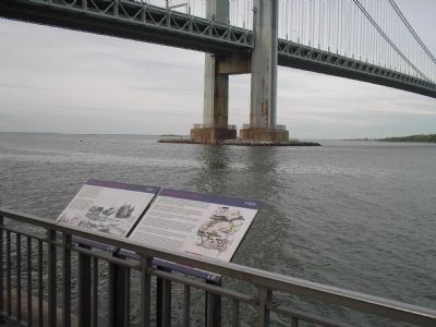 Markers at the Narrows. Click for full size. Markers at the Narrows image. Click for full size.