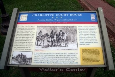 Charlotte Court House CWT Marker image. Click for full size.