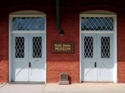 Ruth Drake Museum Entrance image. Click for full size.