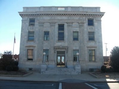 Alamance County Court House - West Side image. Click for full size.