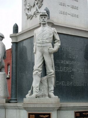 Full View - - North/East Statue image. Click for full size.