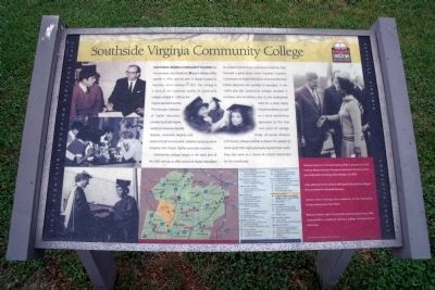 Southside Virginia Community College CRIEHT Marker. Click for full size. Southside Virginia Community College CRIEHT Marker image. Click for full size.