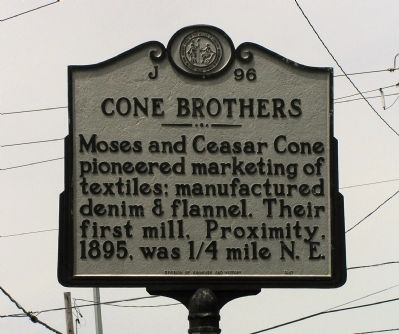 Cone Brothers Marker image. Click for full size.