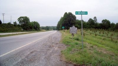 Patrick Henry Hwy & Orchard Rd (facing east). Click for full size. Patrick Henry Hwy & Orchard Rd (facing east) image. Click for full size.