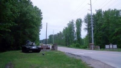 Camp Pickett Main Gate. Click for full size. Camp Pickett Main Gate image. Click for full size.