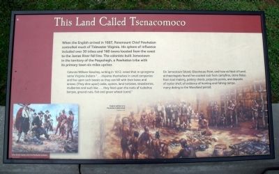 This land called Tsenacomoco panel image. Click for full size.