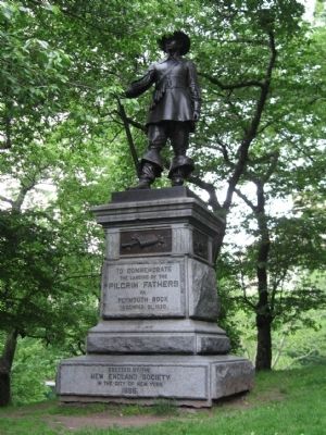 The Pilgrim Statue image. Click for full size.