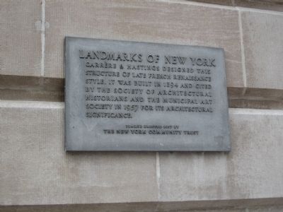Landmarks of New York Marker image. Click for full size.