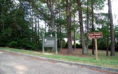 Neck of Land Marker. Click for full size. Neck of Land Marker image. Click for full size.