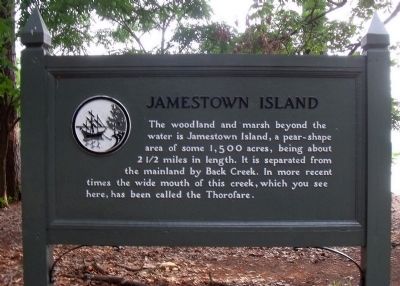 Jamestown Island Marker image. Click for full size.