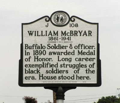 William McBryar Marker. Click for full size. William McBryar Marker image. Click for full size.