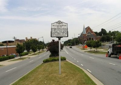 Wide view of the William McBryar Marker image. Click for full size.