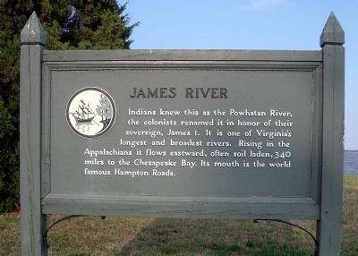 James River Marker image. Click for full size.