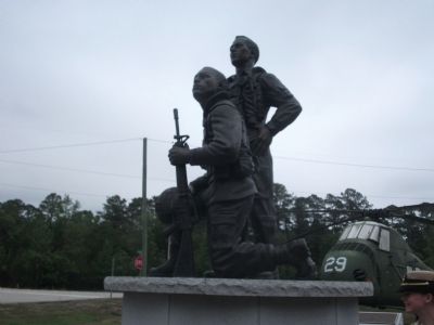 New River Aviation Memorial. Click for full size. New River Aviation Memorial image. Click for full size.