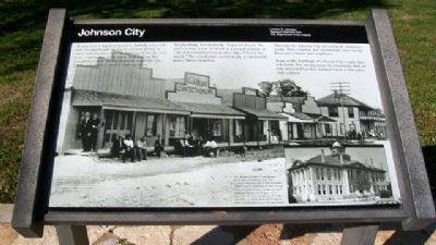 Johnson City Marker image. Click for full size.