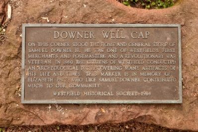 Downer Well Cap Marker image. Click for full size.