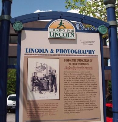 Top Section - - Lincoln & Photography Marker image. Click for full size.