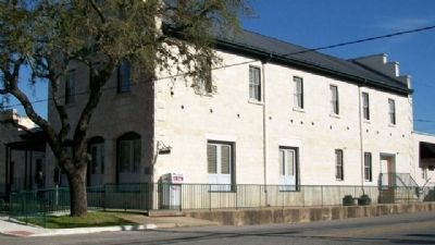 James Polk Johnson Building and Marker image. Click for full size.