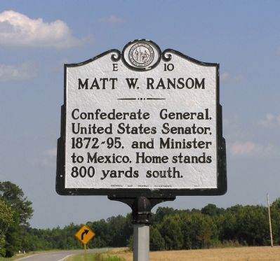 Matt W. Ransom Marker. Click for full size. Matt W. Ransom Marker image. Click for full size.