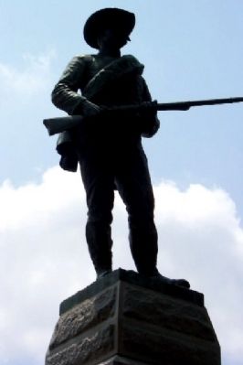 Cumberland County Confederate Memorial Statue image. Click for full size.