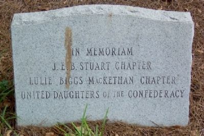 Cumberland County Confederate Memorial Sponsor image. Click for full size.
