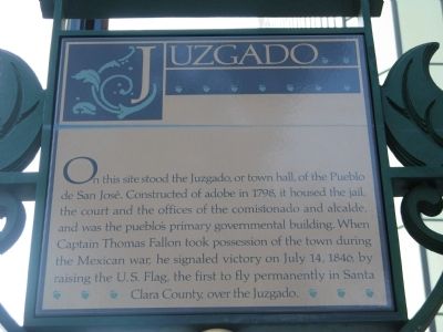 Juzgado Marker. Click for full size. Juzgado Marker image. Click for full size.