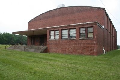 Pleasant Grove High School Gym as it Stands Today image. Click for full size.