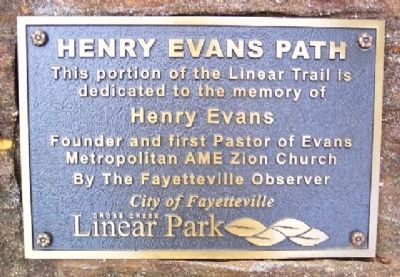 Henry Evans Path Marker image. Click for full size.