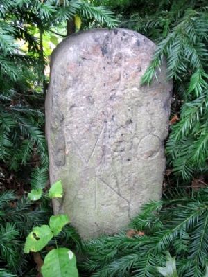 Durham Road Milestone. Click for full size. Durham Road Milestone image. Click for full size.