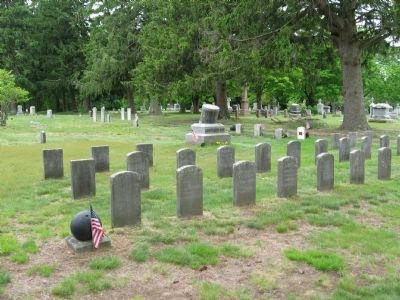Mustered Out Monument image. Click for full size.