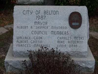 The Belton Standpipe Marker image. Click for full size.