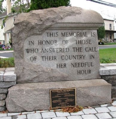 Tullytown Veterans Memorial image. Click for full size.