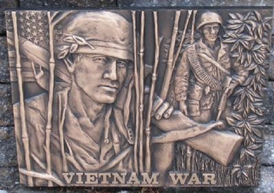 Vietnam War Relief image. Click for full size.