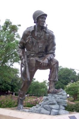 Iron Mike Statue image. Click for full size.