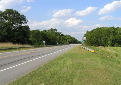 Wide view of the Roanoke River Marker image. Click for full size.