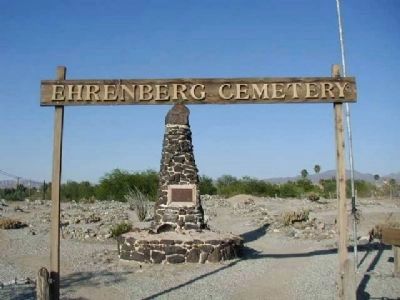 Entrance to the Ehrenberg Cemetery and Monument image. Click for full size.
