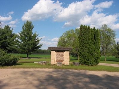 Caddie Woodlawn Marker image. Click for full size.