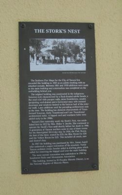 The Stork's Nest Marker. Click for full size. The Stork's Nest Marker image. Click for full size.