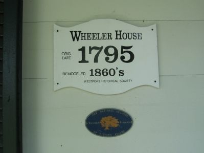Wheeler House Marker image. Click for full size.