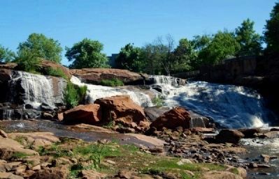 Upper Reedy River Falls. Click for full size. Upper Reedy River Falls image. Click for full size.
